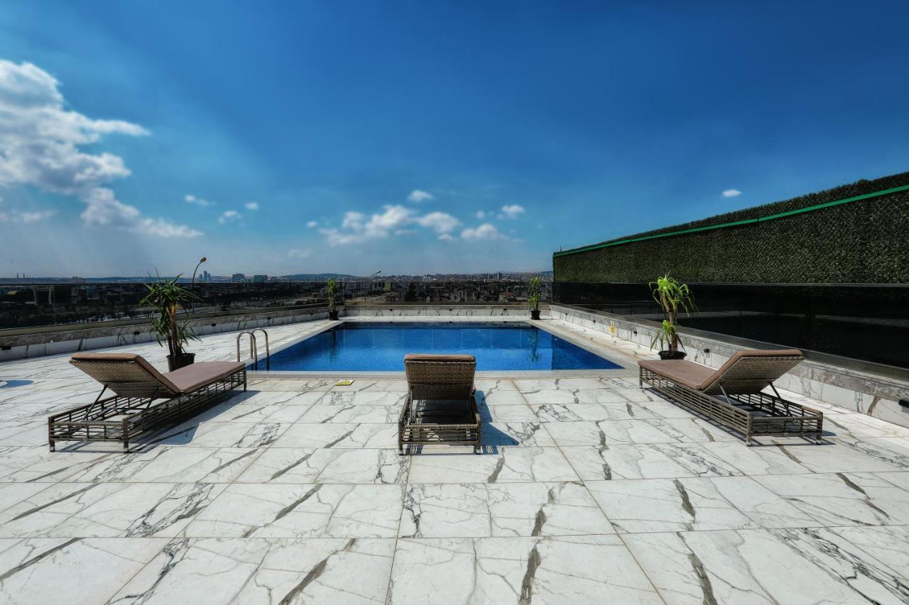 The Green Park عنتاب المظهر الخارجي الصورة Rooftop pool