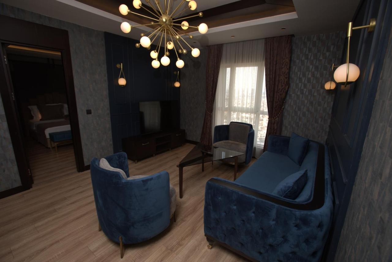 The Green Park عنتاب المظهر الخارجي الصورة A 3D rendering of a living room